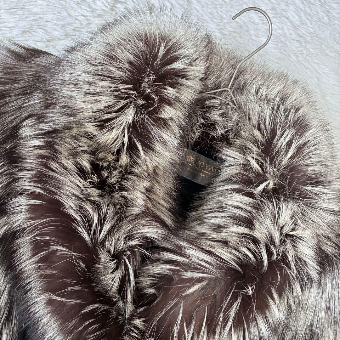 割引済み⭐︎最高級クラス　SAGA FOX  ファーコート　毛皮　11号