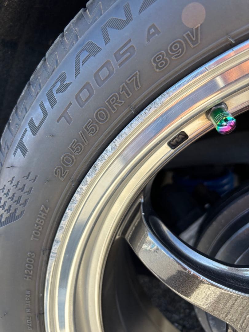 アドバンレーシング RG-D2 17インチホイール7J+40PCD1004穴鍛造