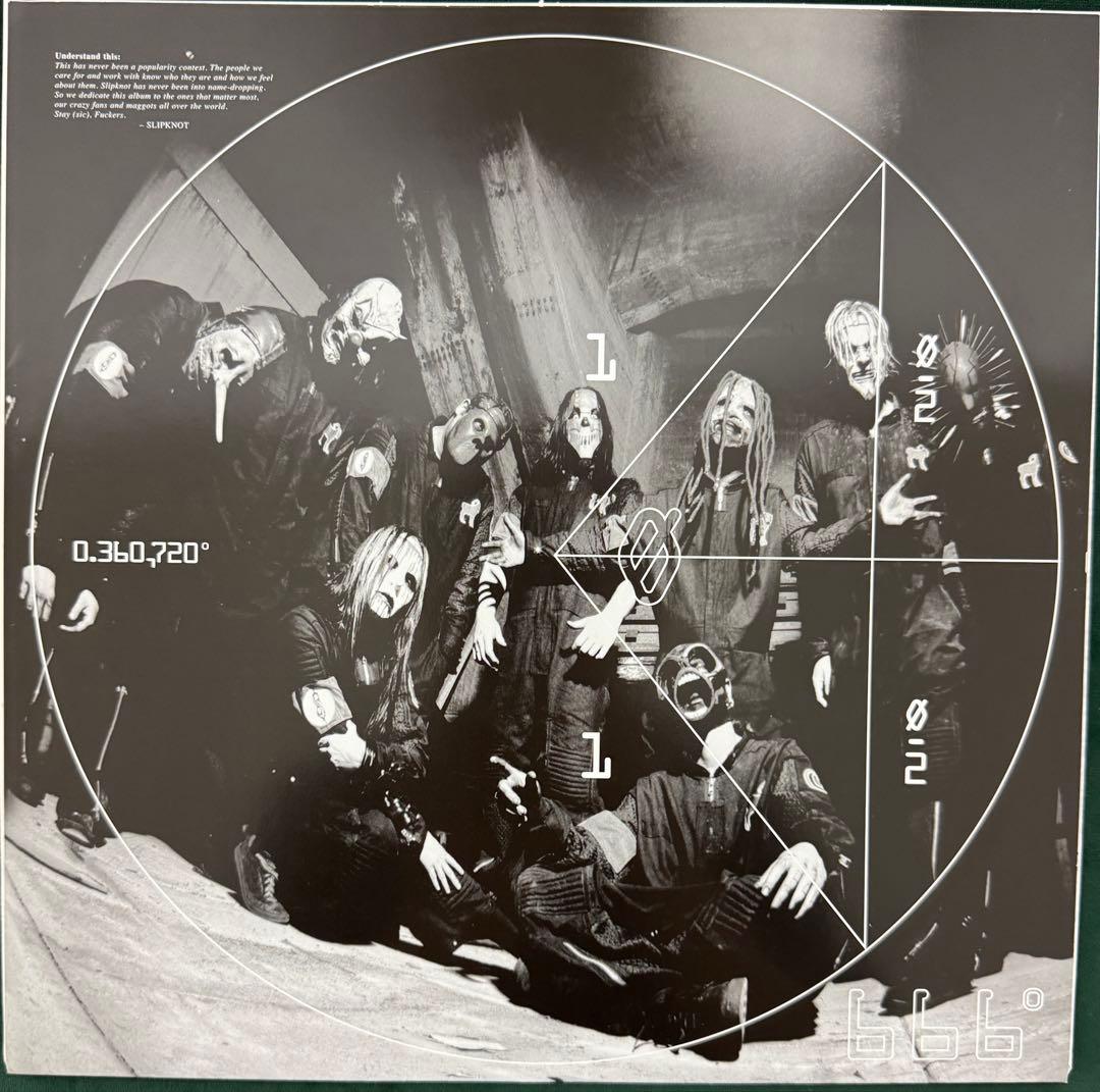 SLIPKNOT レコード　color vinyl