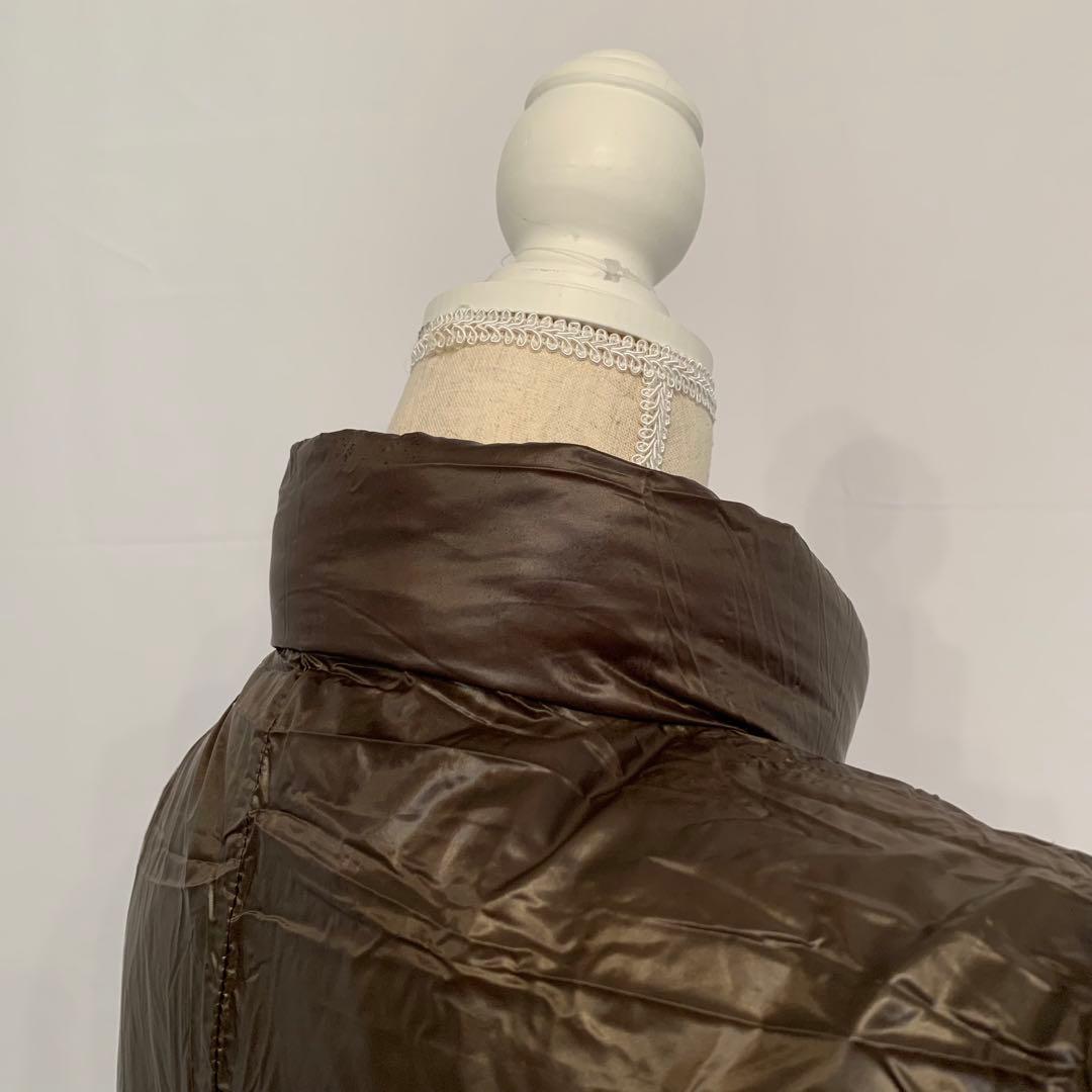 ヘルノ HERNO 2wayダウンベスト 44 茶色/こげ茶