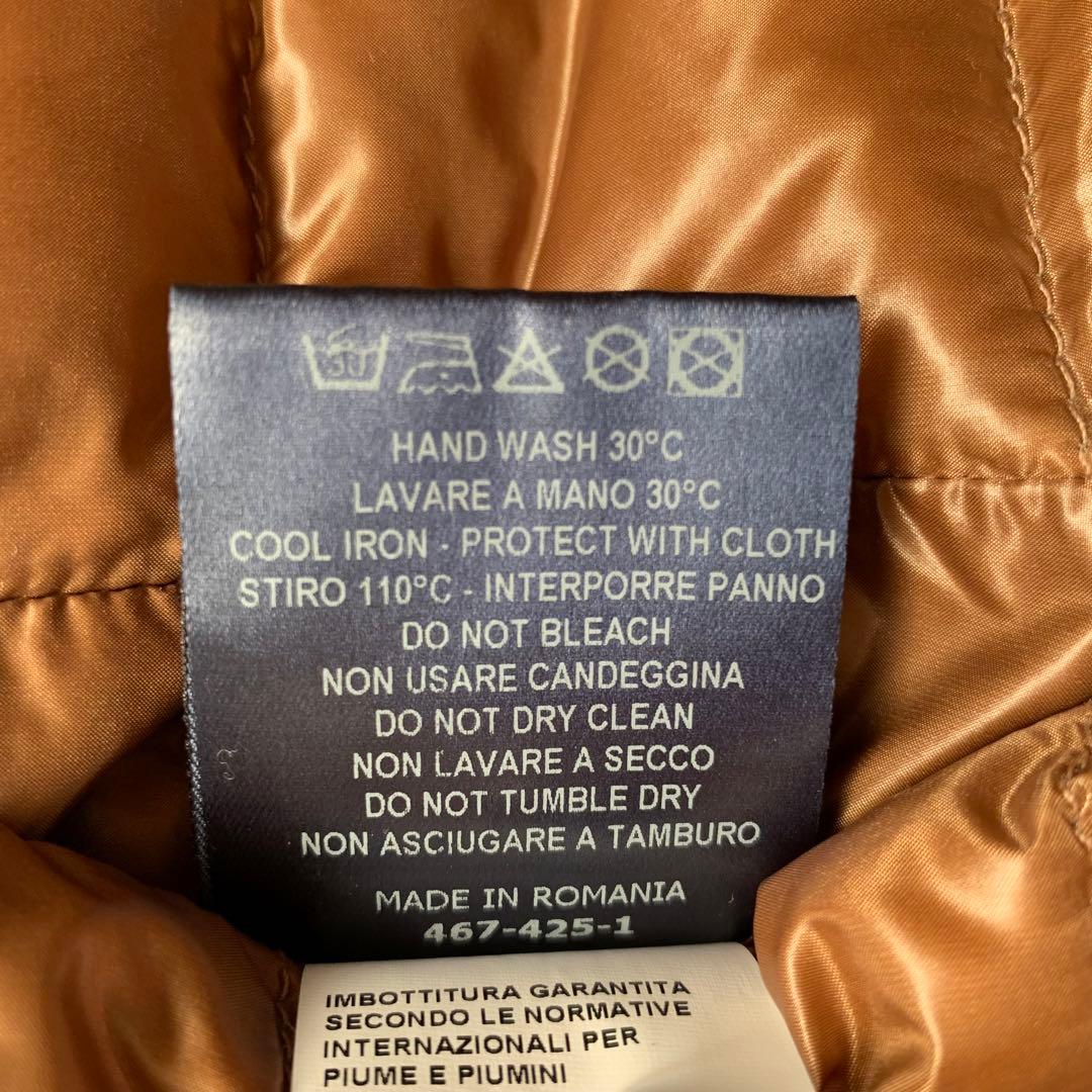 ヘルノ HERNO 2wayダウンベスト 44 茶色/こげ茶