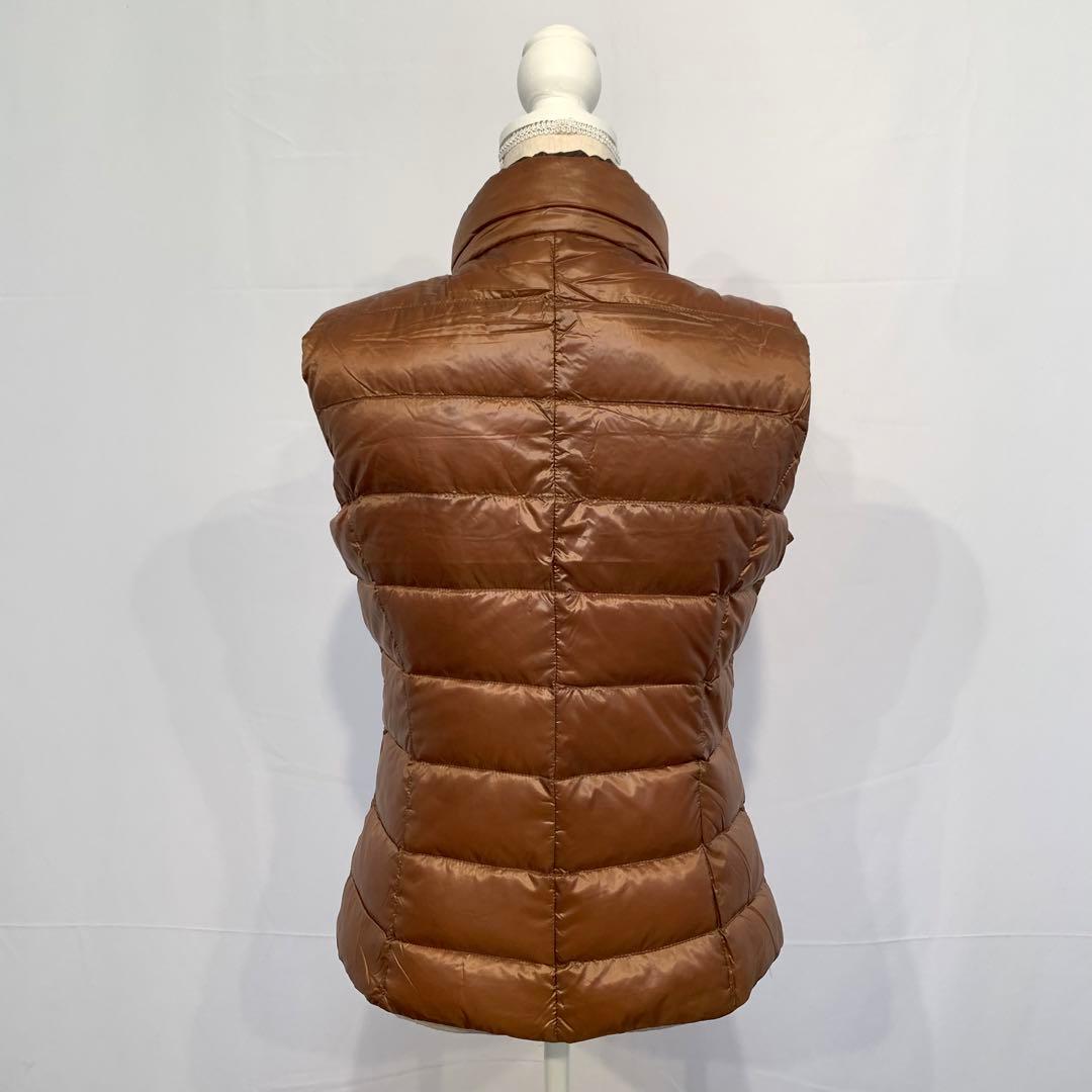 ヘルノ HERNO 2wayダウンベスト 44 茶色/こげ茶