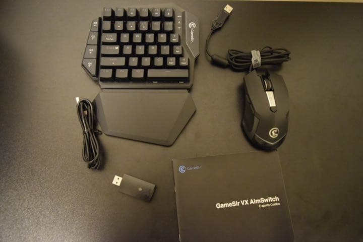 GameSir VX 片手ゲーミングキーボード＆マウス