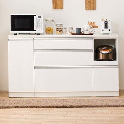 【送料込み/美品/ニトリ】キッチンボード/ホワイト