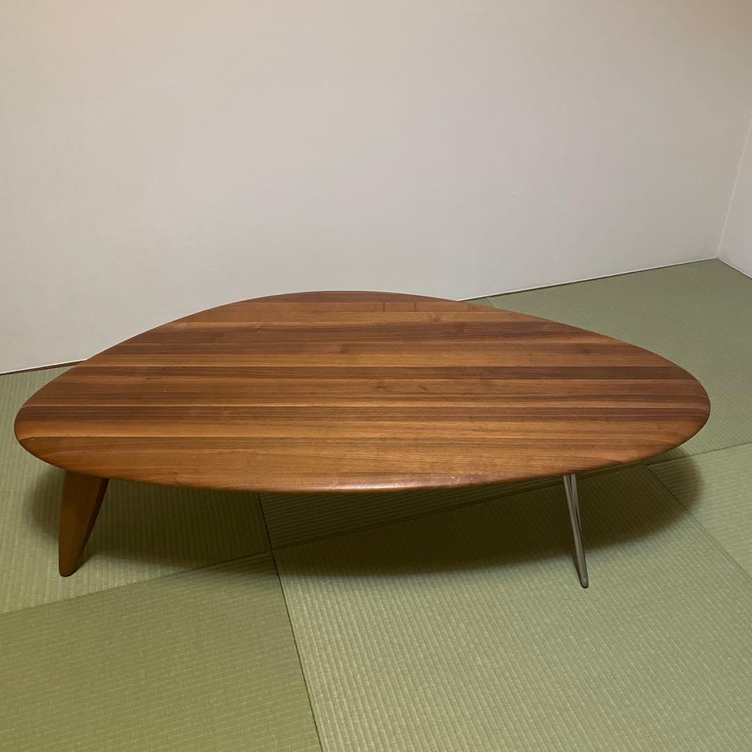 木製ローテーブル