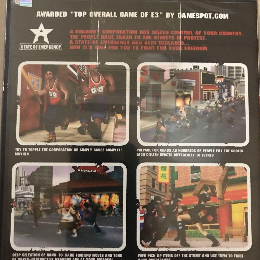 STATE OF EMERGENCY 北米版　PlayStation2