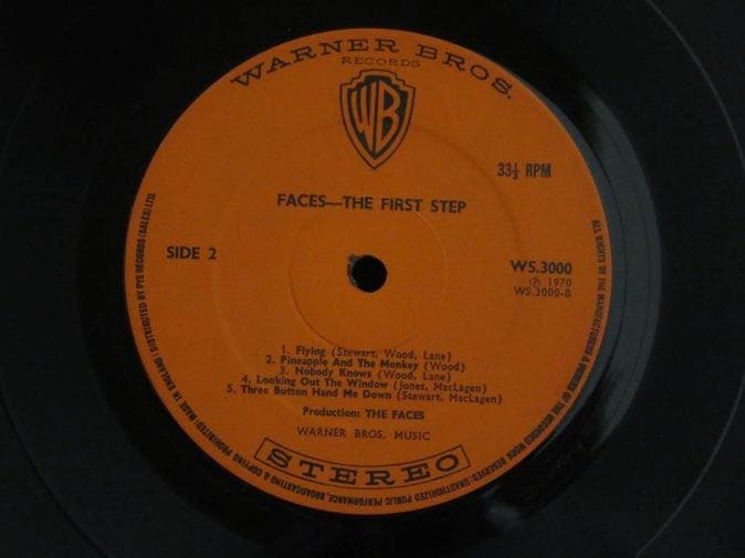 FACES★First Step UK W.B. オリジナル