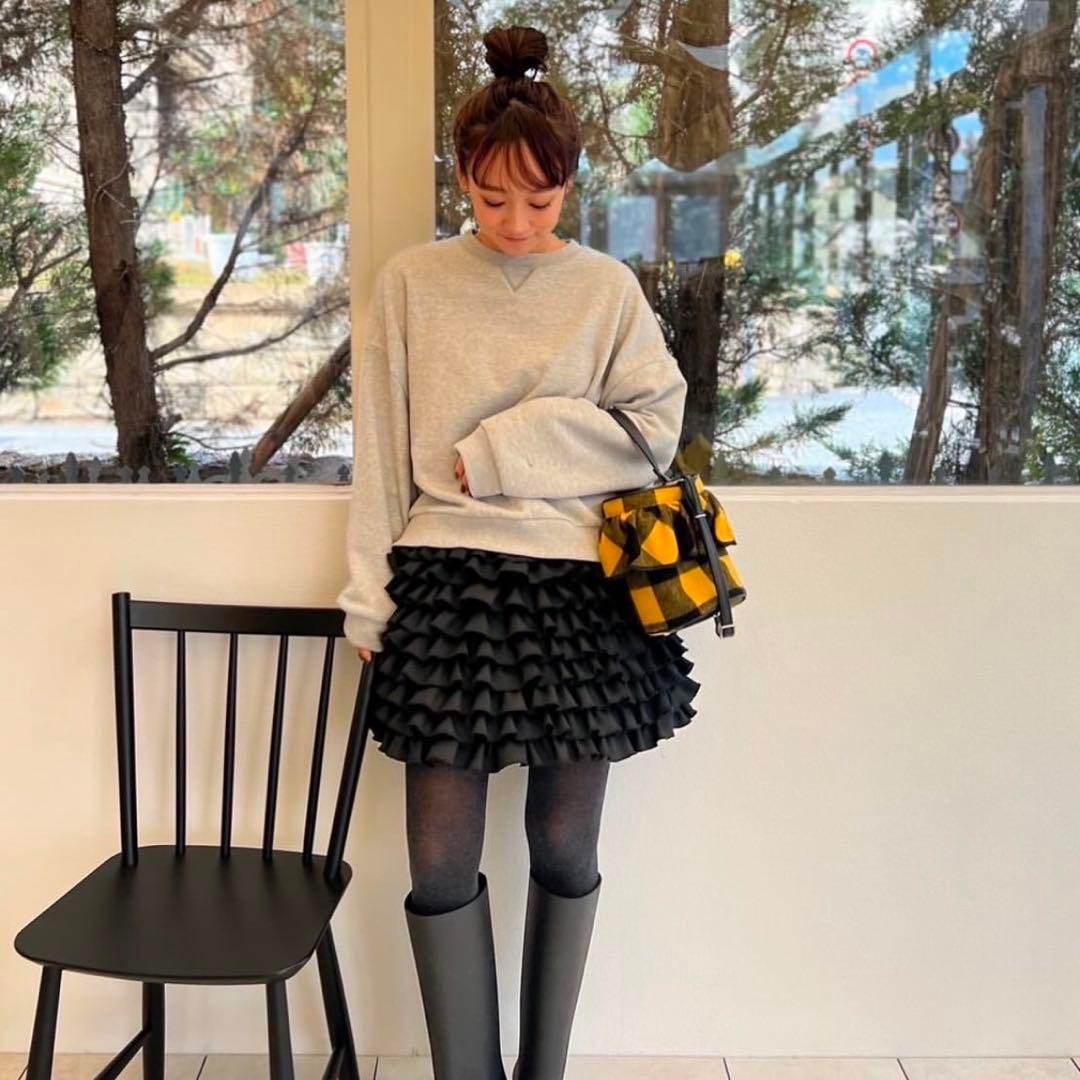 新品 RosyMonster ロージーモンスター パインコーンスカート ブラック