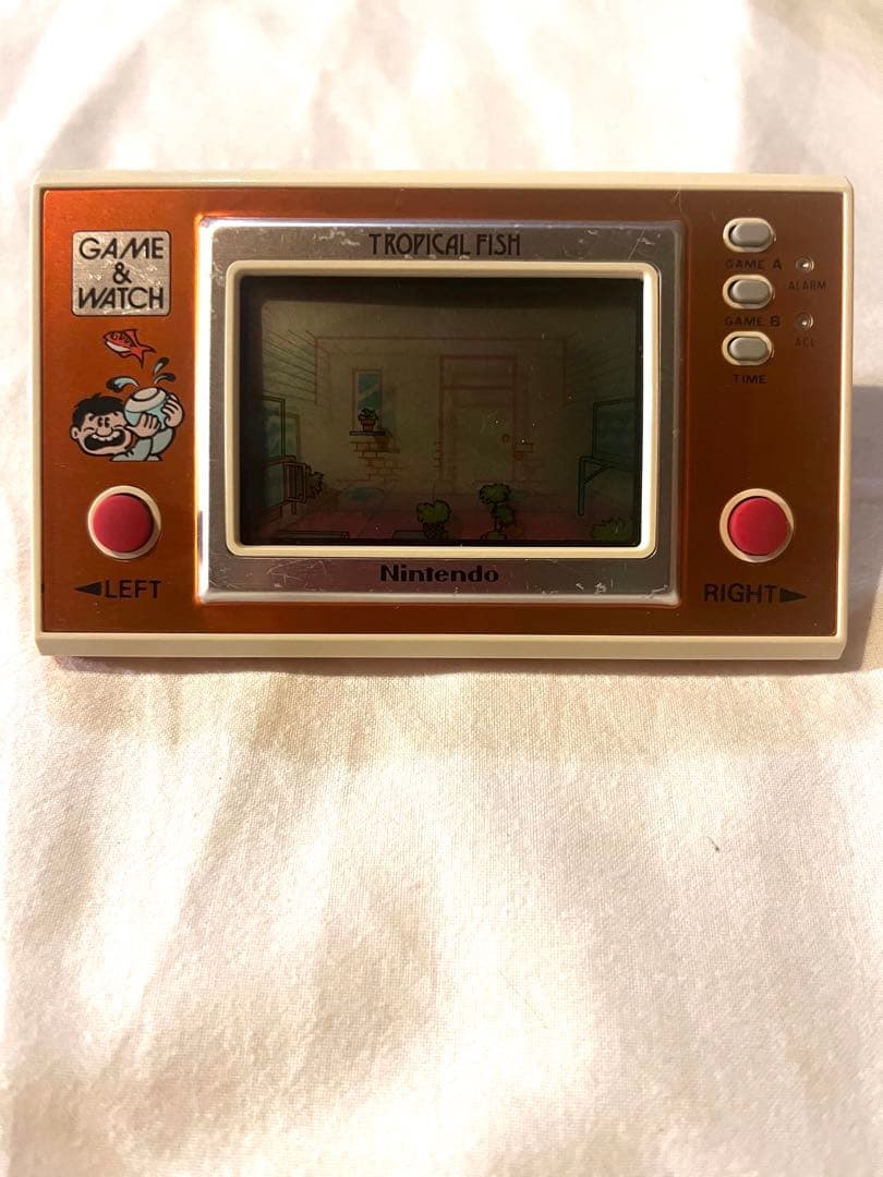 Nintendo game (ゲームワッチ)TROPICAL FISH