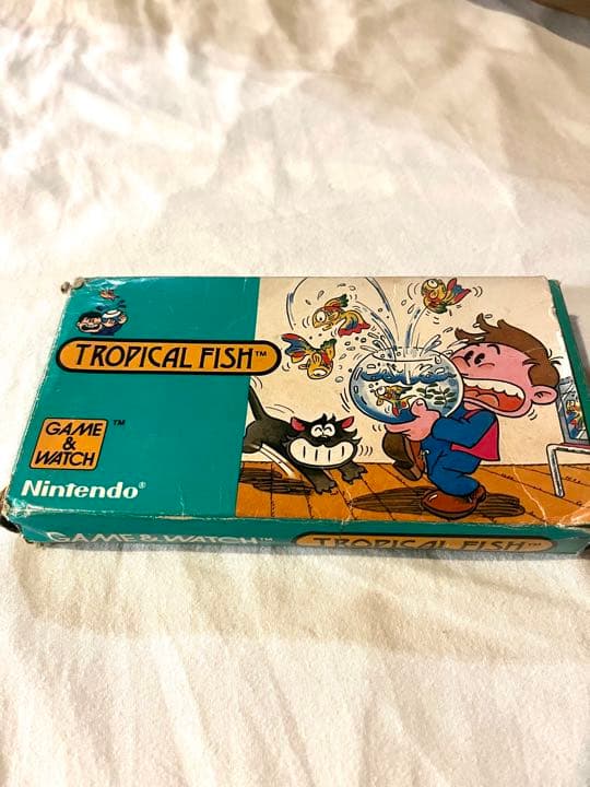 Nintendo game (ゲームワッチ)TROPICAL FISH
