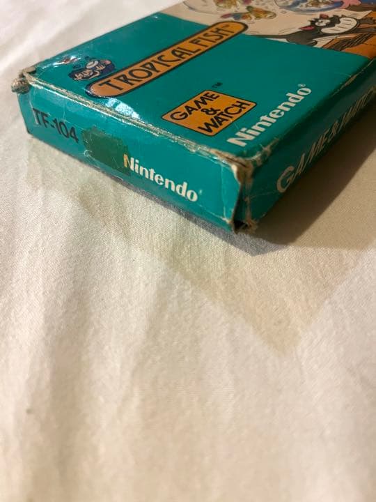 Nintendo game (ゲームワッチ)TROPICAL FISH