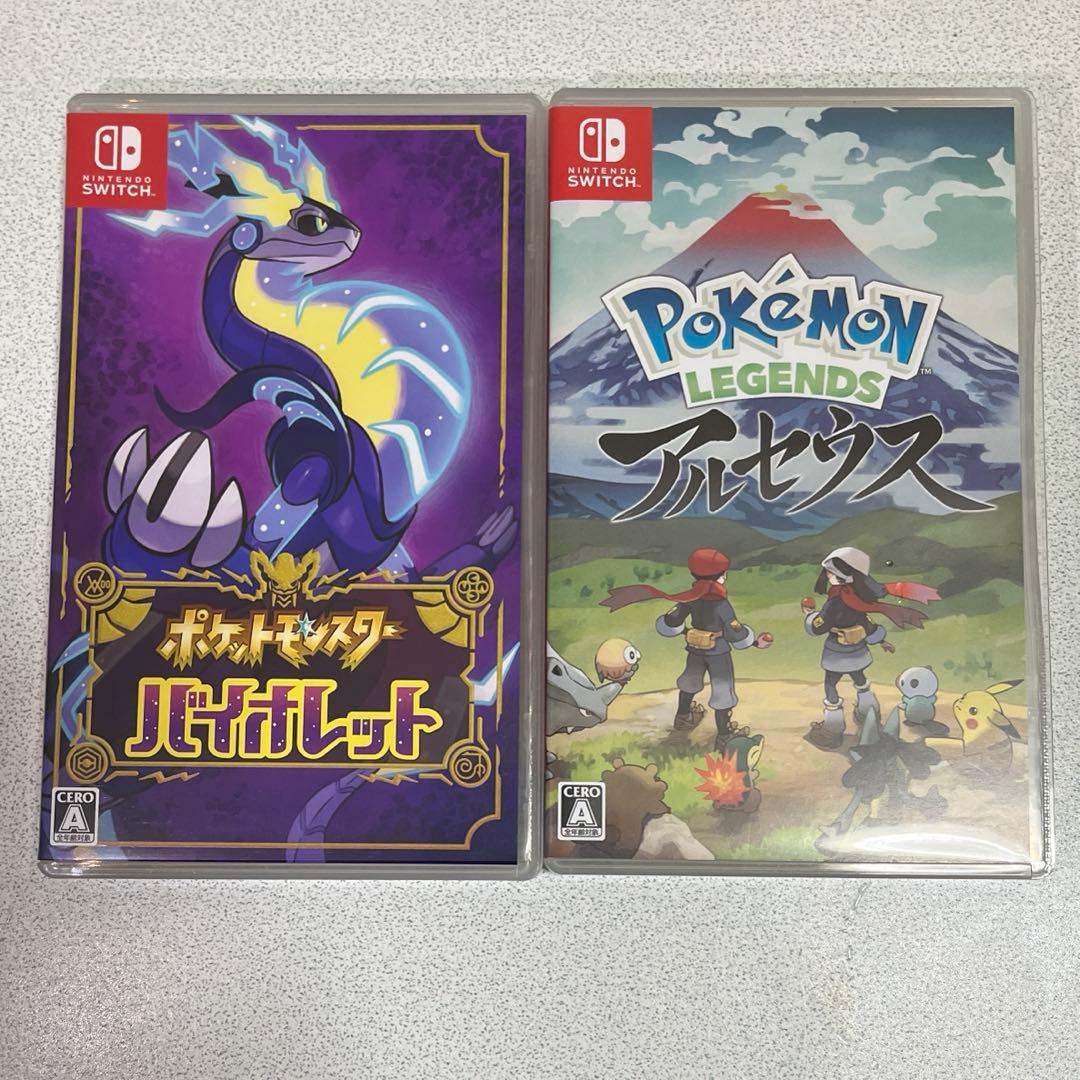 Switch ポケモン レジェンズアルセウス＆バイオレット
