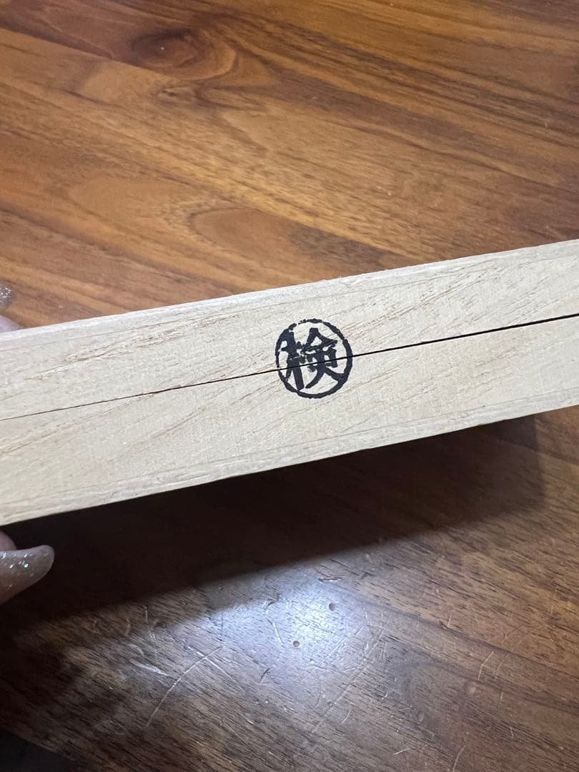 美品:未使用　HIKARI ニッパー　木製ボックス付き