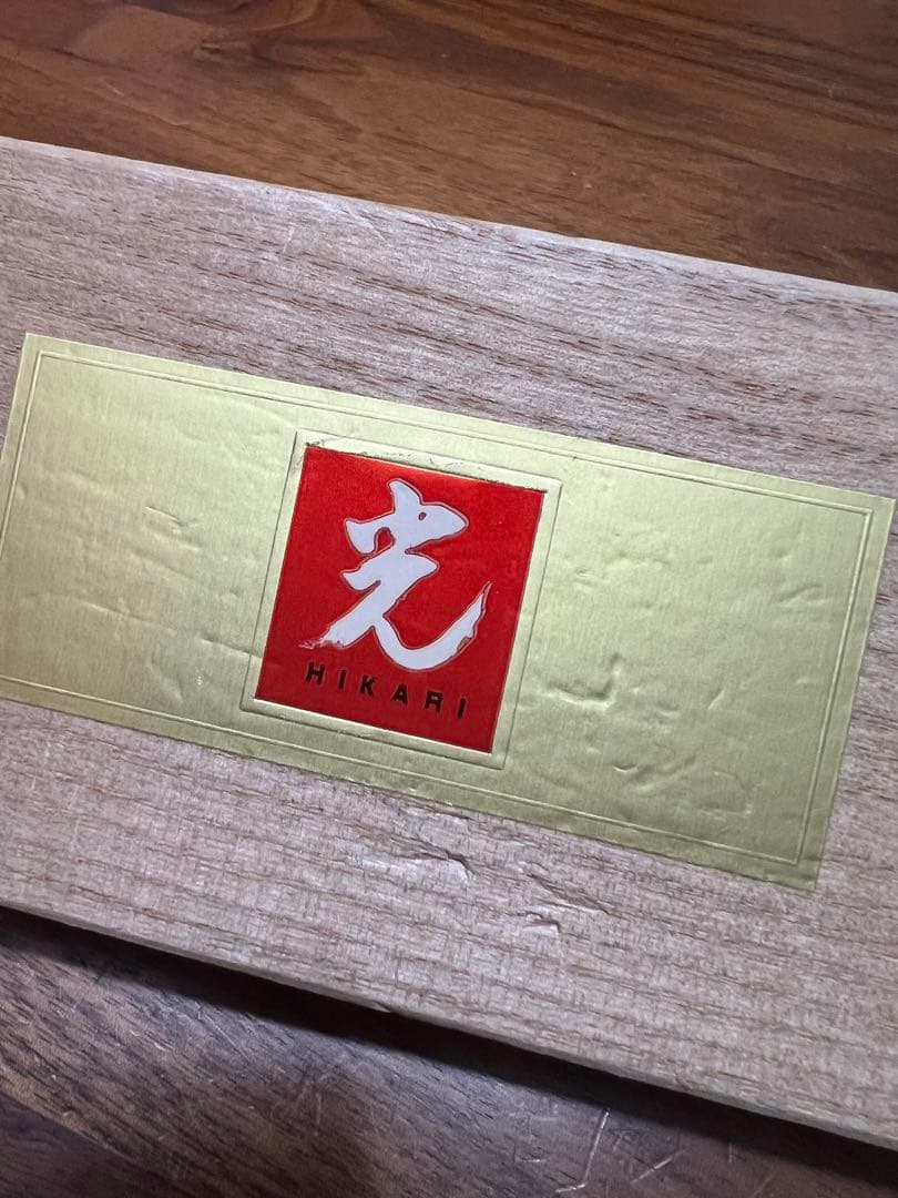 美品:未使用　HIKARI ニッパー　木製ボックス付き