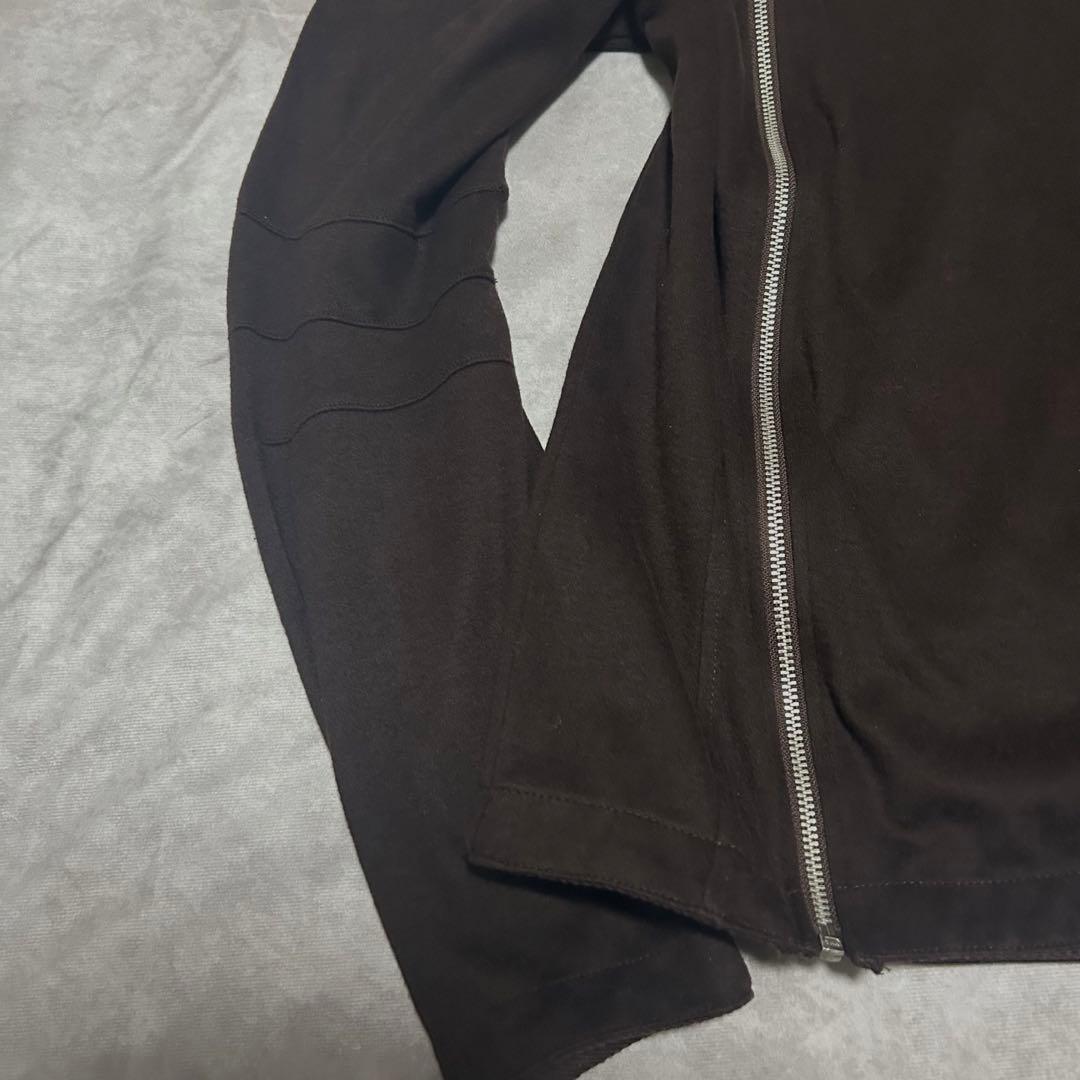 トップス 00s PPFM double zip long sleeve y2k