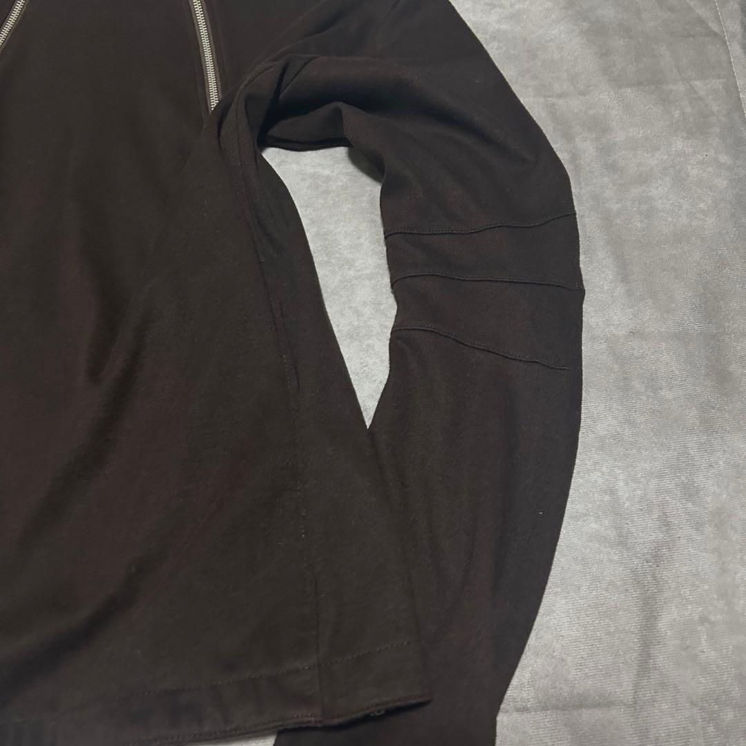 トップス 00s PPFM double zip long sleeve y2k