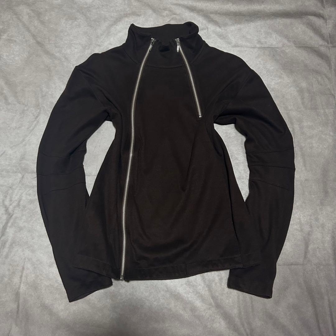トップス 00s PPFM double zip long sleeve y2k