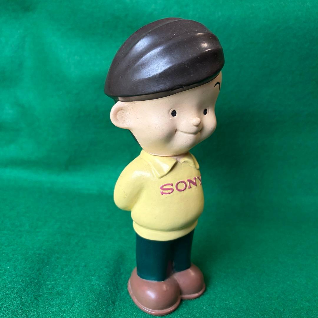 ソニー坊や　SONY 美品　昭和レトロ　企業キャラクター　ソフビ　フィギュア