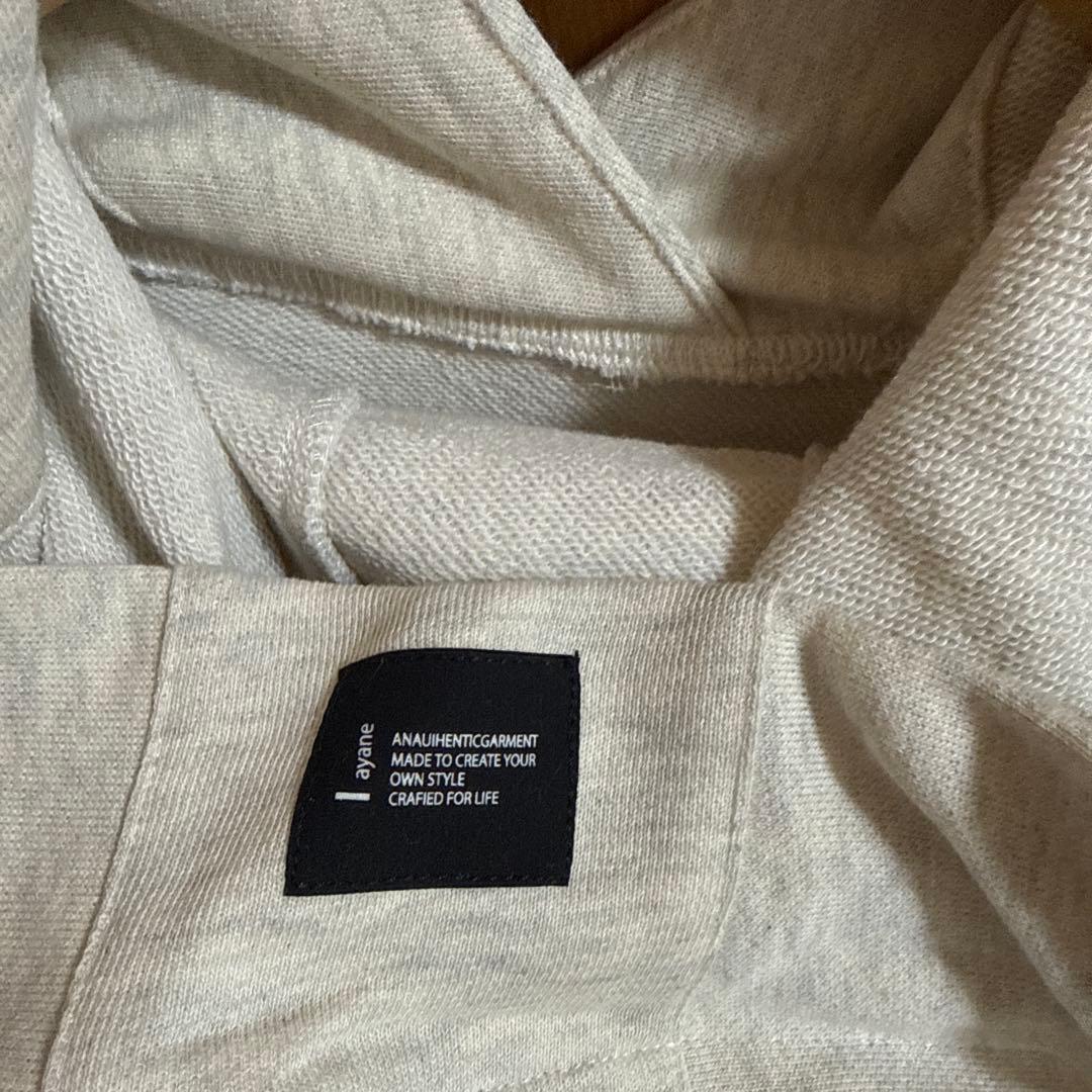 ayane ロゴ裏毛パーカー