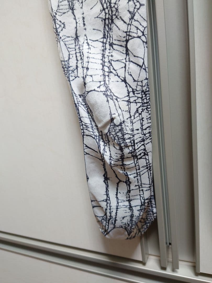 alice auaa 　アリスアウアア　ネットプリントタイツ　白