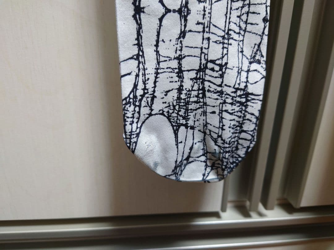 alice auaa 　アリスアウアア　ネットプリントタイツ　白