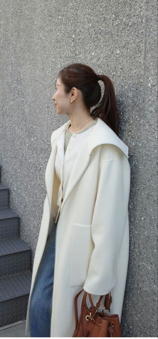 (新品タグ付き)na.e Urban Wool Zip Coat