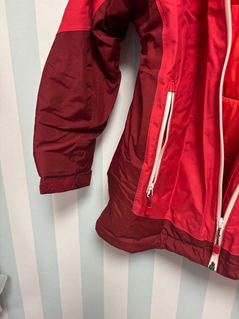 美品☆montbell 子供用レッドジャケット 130