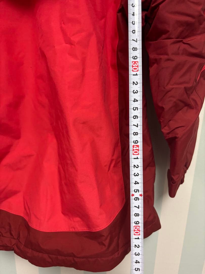 美品☆montbell 子供用レッドジャケット 130
