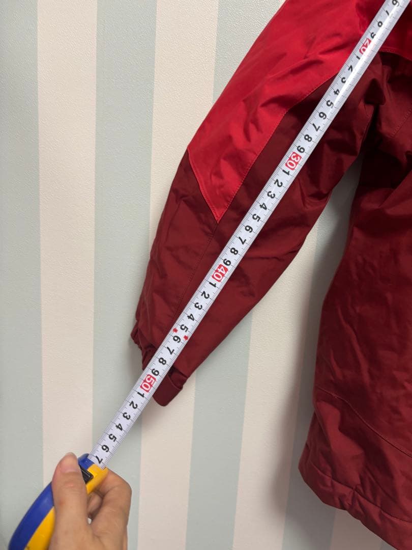 美品☆montbell 子供用レッドジャケット 130