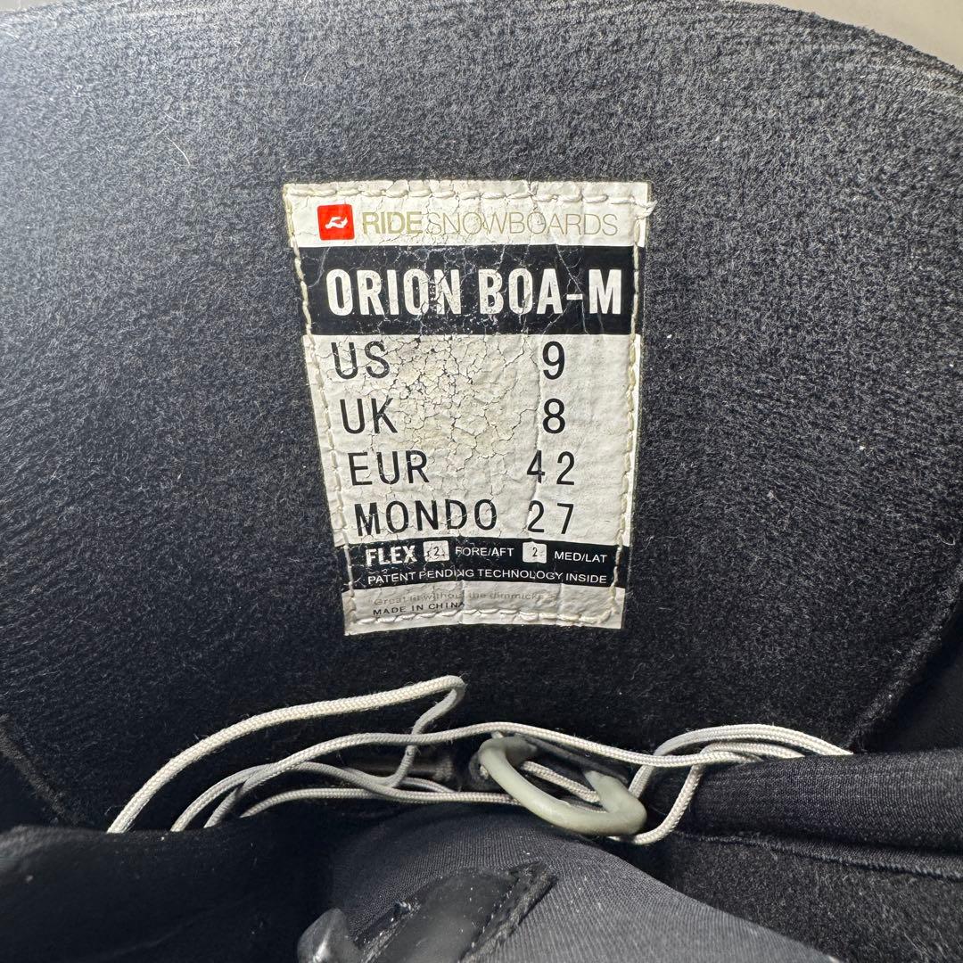 RIDE ORION BOA 27cm スノーボードブーツ