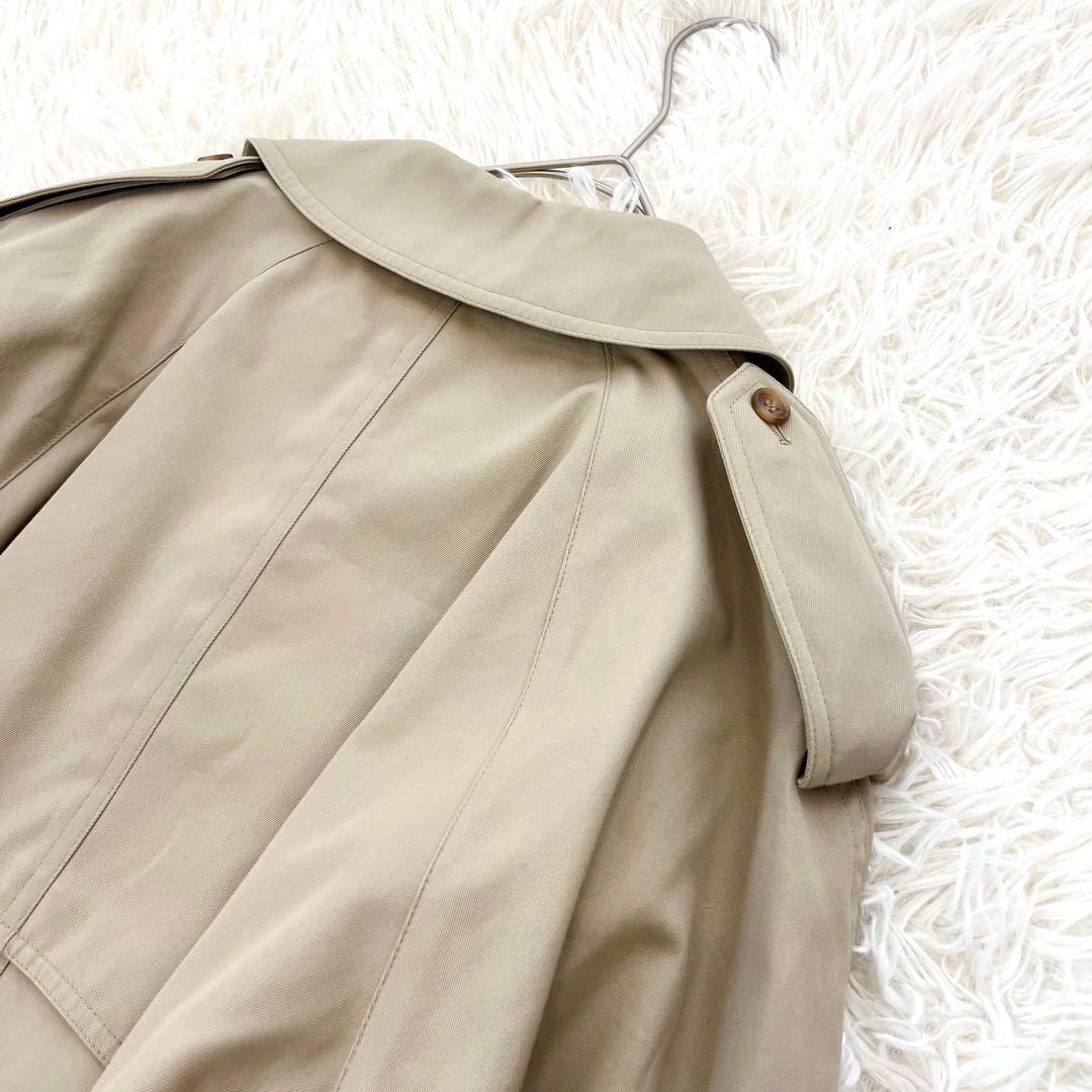 アクアスキュータム 高級 トレンチコート ロング 【8】 大きいサイズ ベージュ