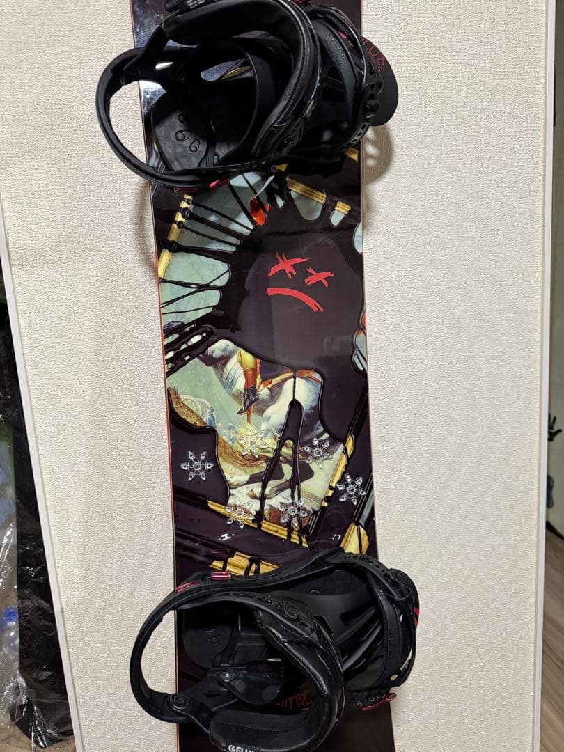 SLOMON スノーボード154cm、バインディング、ブーツセット