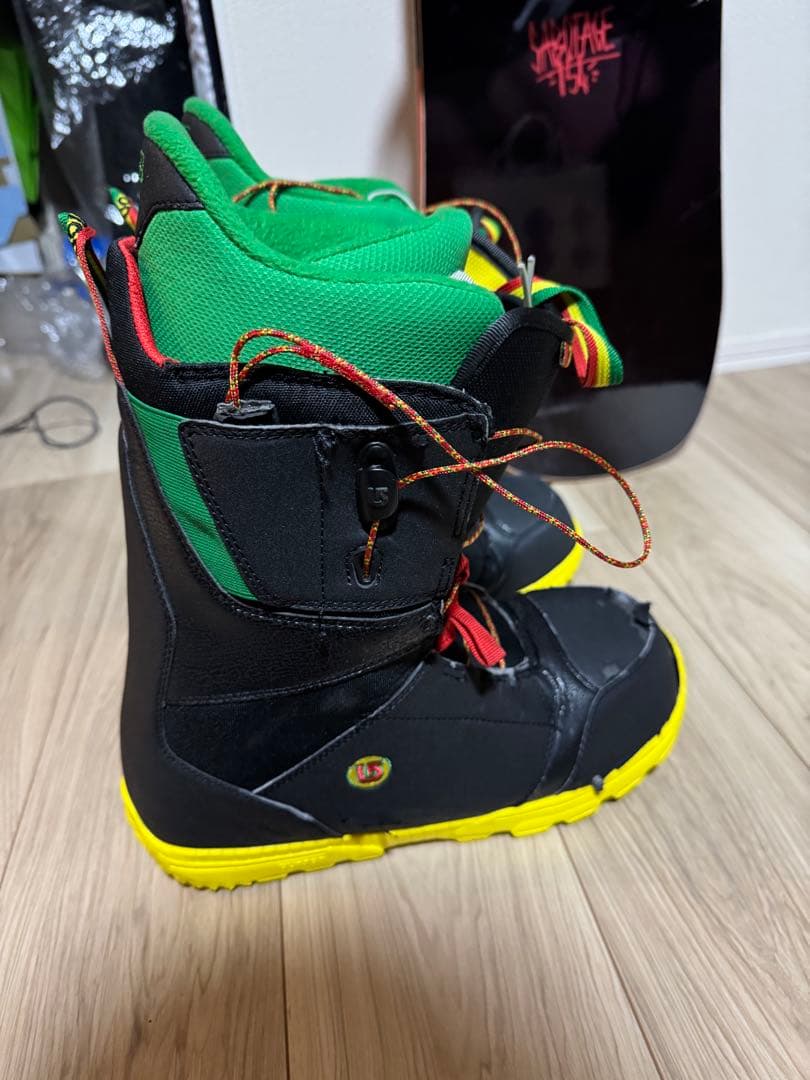 SLOMON スノーボード154cm、バインディング、ブーツセット