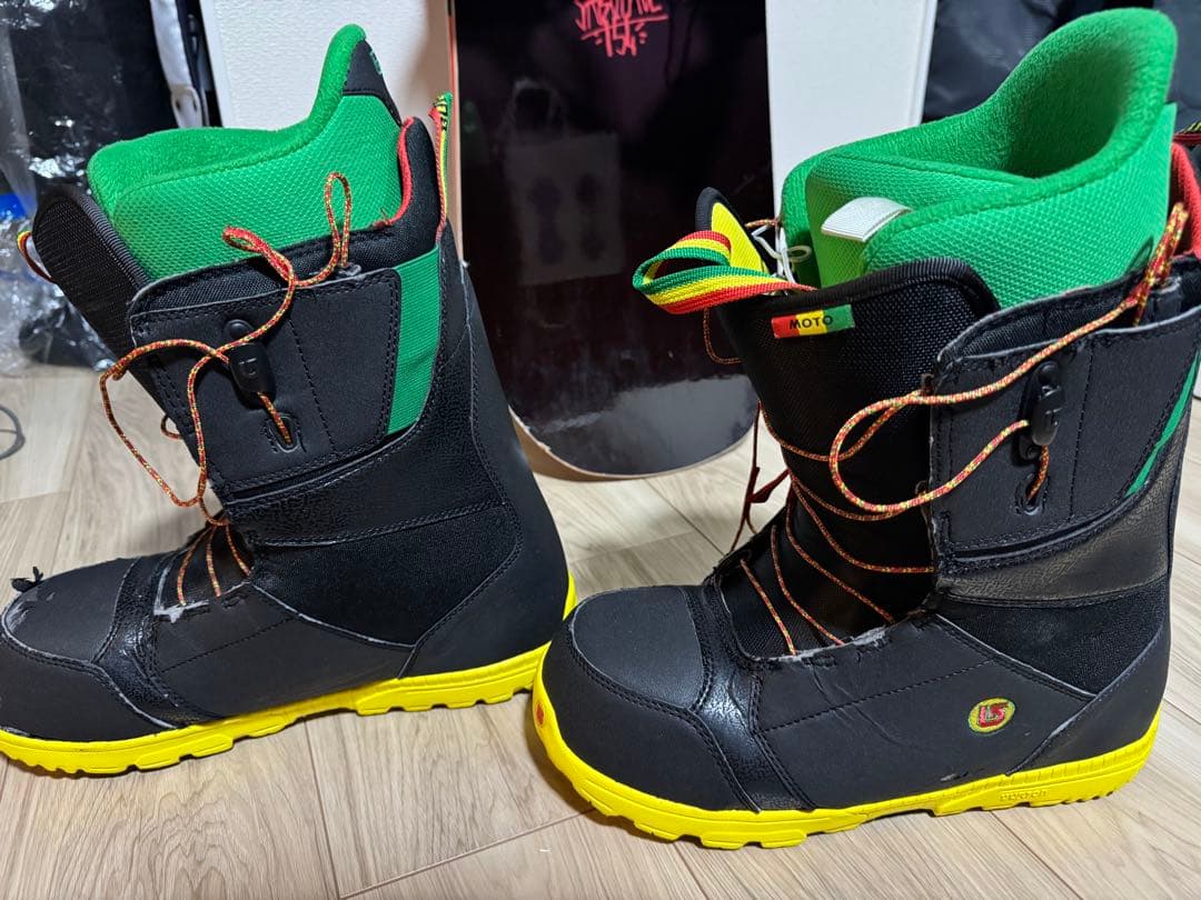 SLOMON スノーボード154cm、バインディング、ブーツセット