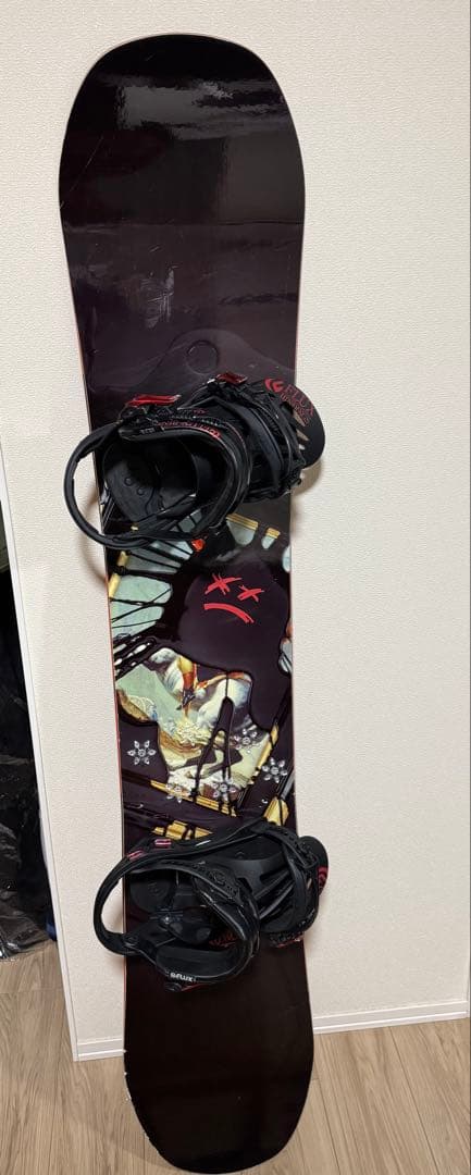 SLOMON スノーボード154cm、バインディング、ブーツセット