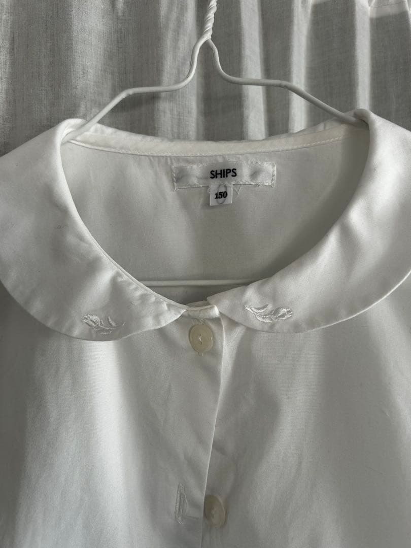 シップス　プリーツスカート ワンピース　ブラウス　カーディガン3点セット