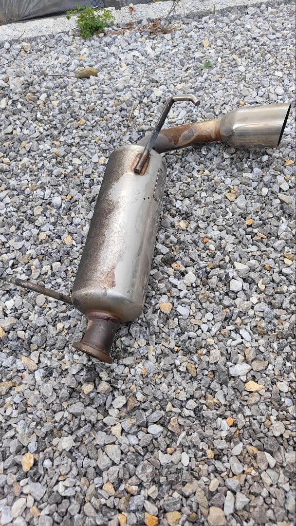 JB23W サクソン マフラー 車検対応 中古