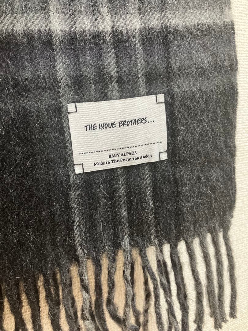 THE INOUE BROTHERS... ベビーアルパカ マフラー