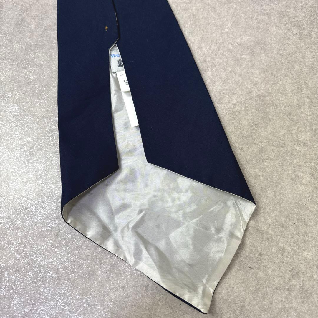 レア Vivienne Westwood ネクタイ型 ネクタイケース 刺繍ロゴ