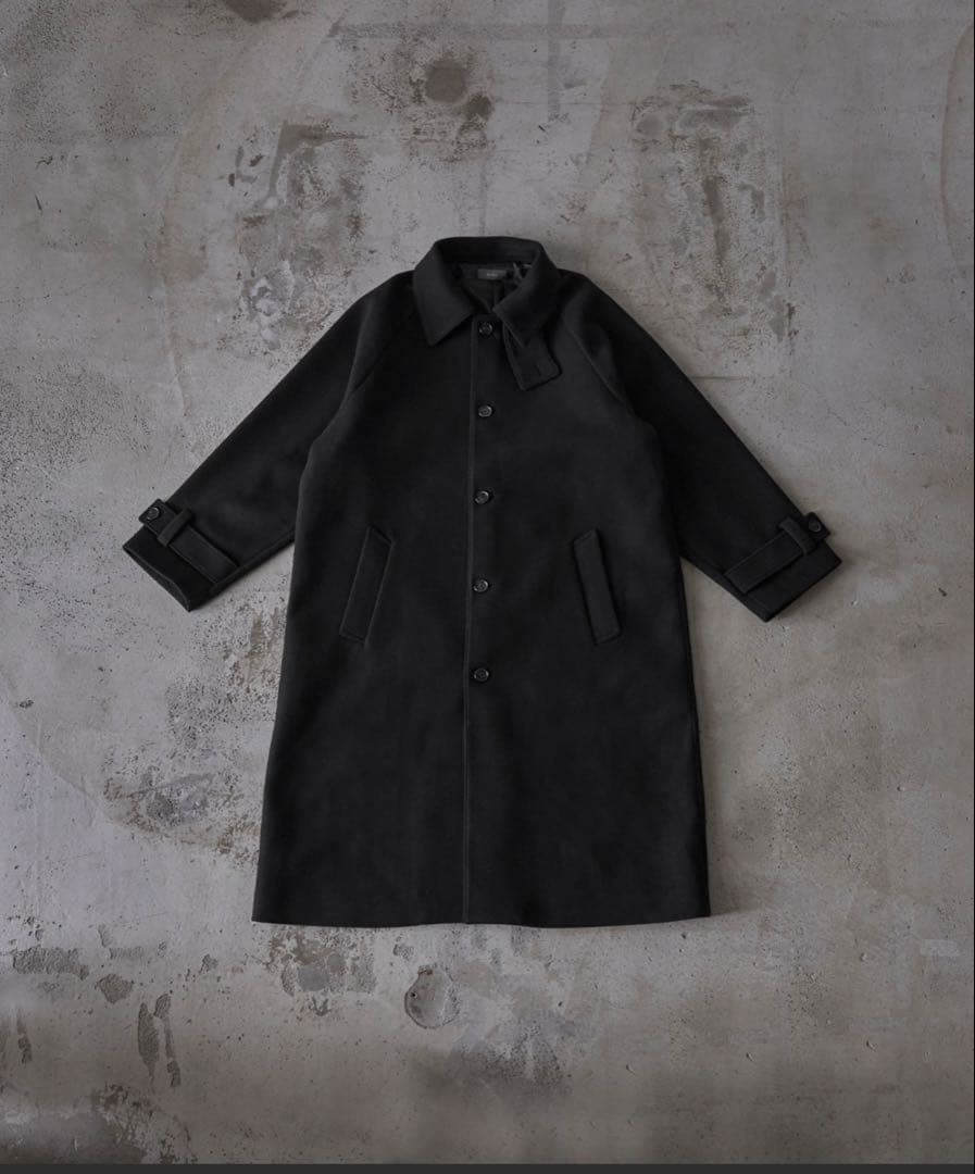 値下げします！【CLEL】ブラックステンカラーコート