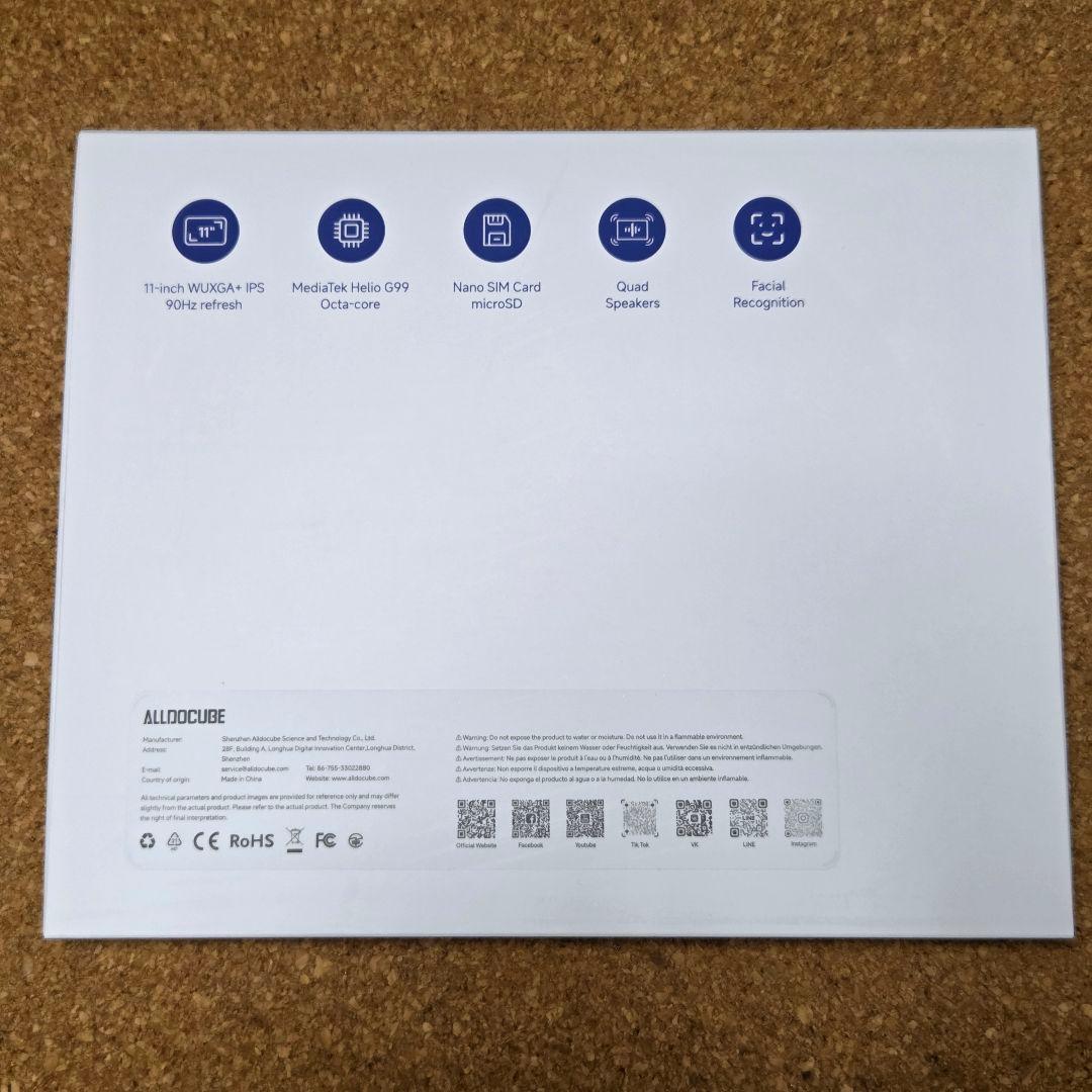 Androidタブレット本体 Alldocube iPlay60 Pro