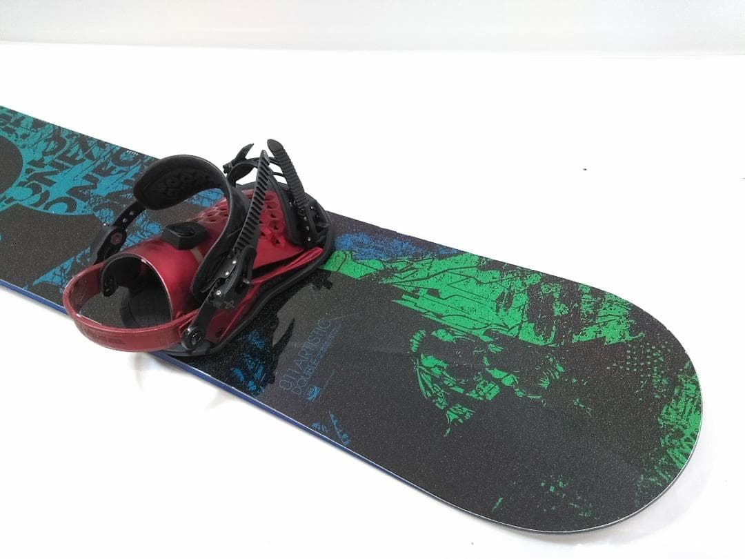 011Artistic DOUBLE 154cm スノーボード 2点セット△