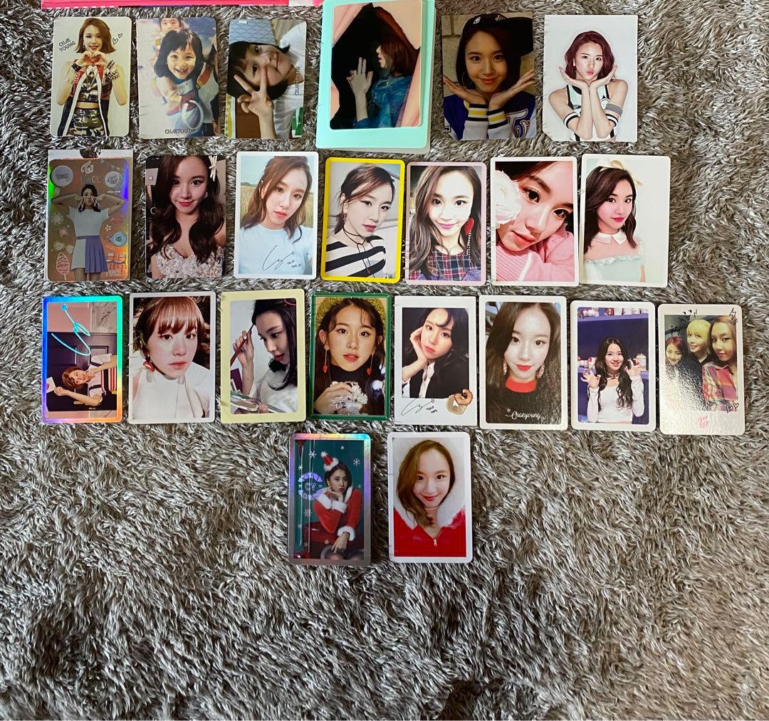 TWICE チェヨン　セット