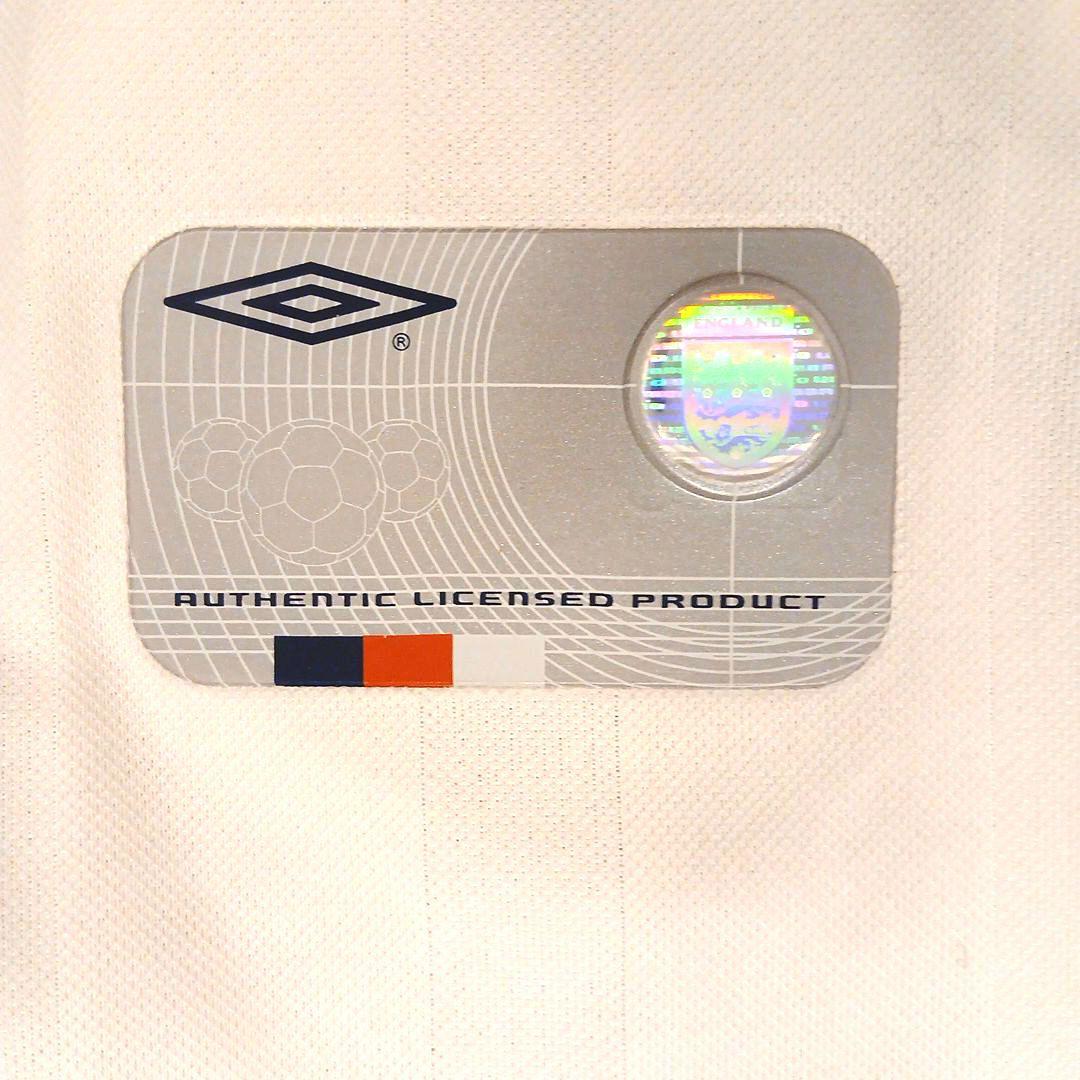 美品　Umbro イングランド代表 長袖ユニフォーム ベッカム 7番