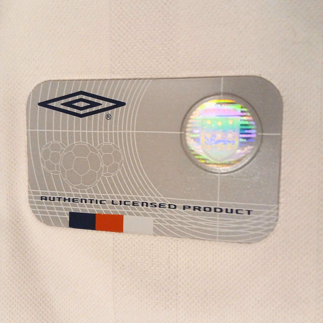 美品　Umbro イングランド代表 長袖ユニフォーム ベッカム 7番