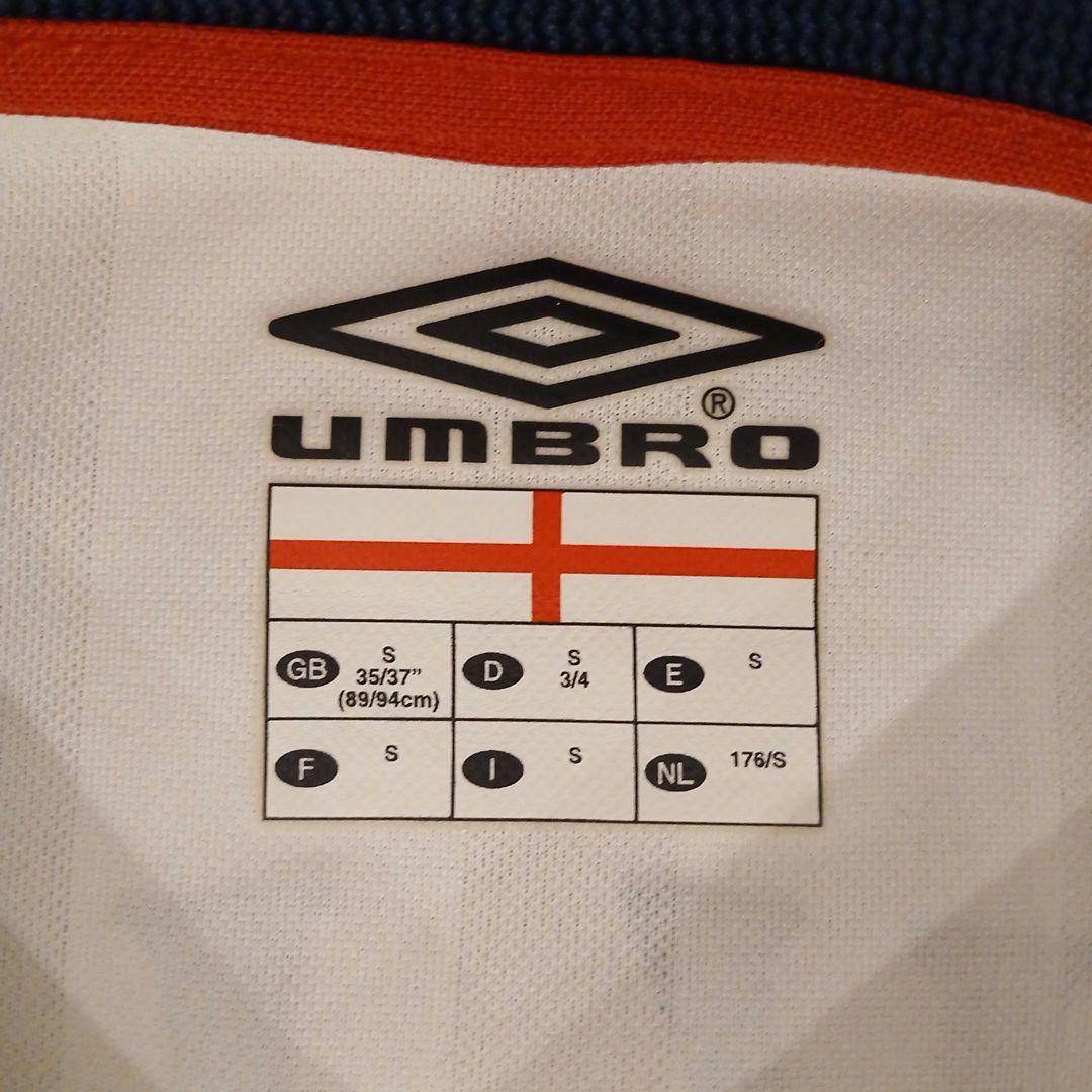 美品　Umbro イングランド代表 長袖ユニフォーム ベッカム 7番