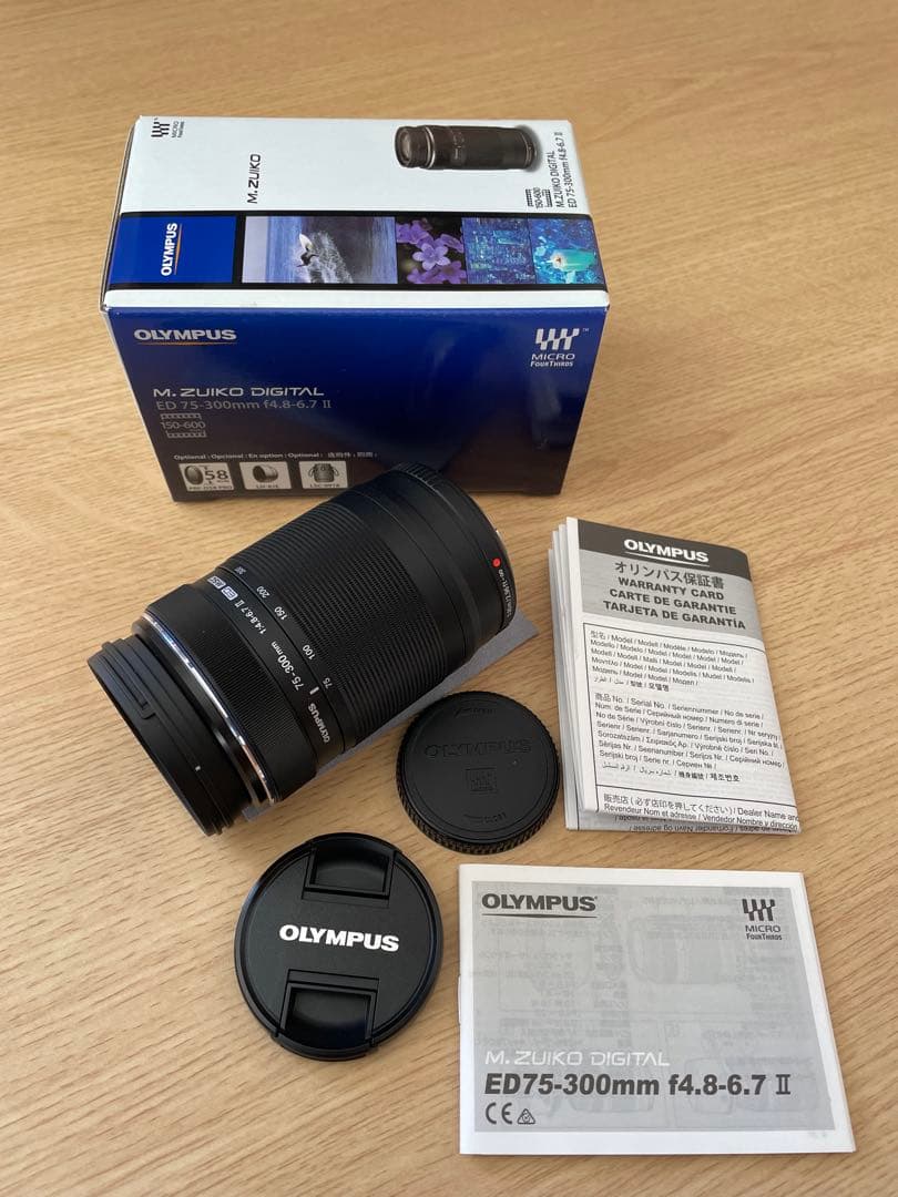 レンズ(ズーム) OLYMPUS M.ZUIKO ED 75-300mm F4.8-6.7 II