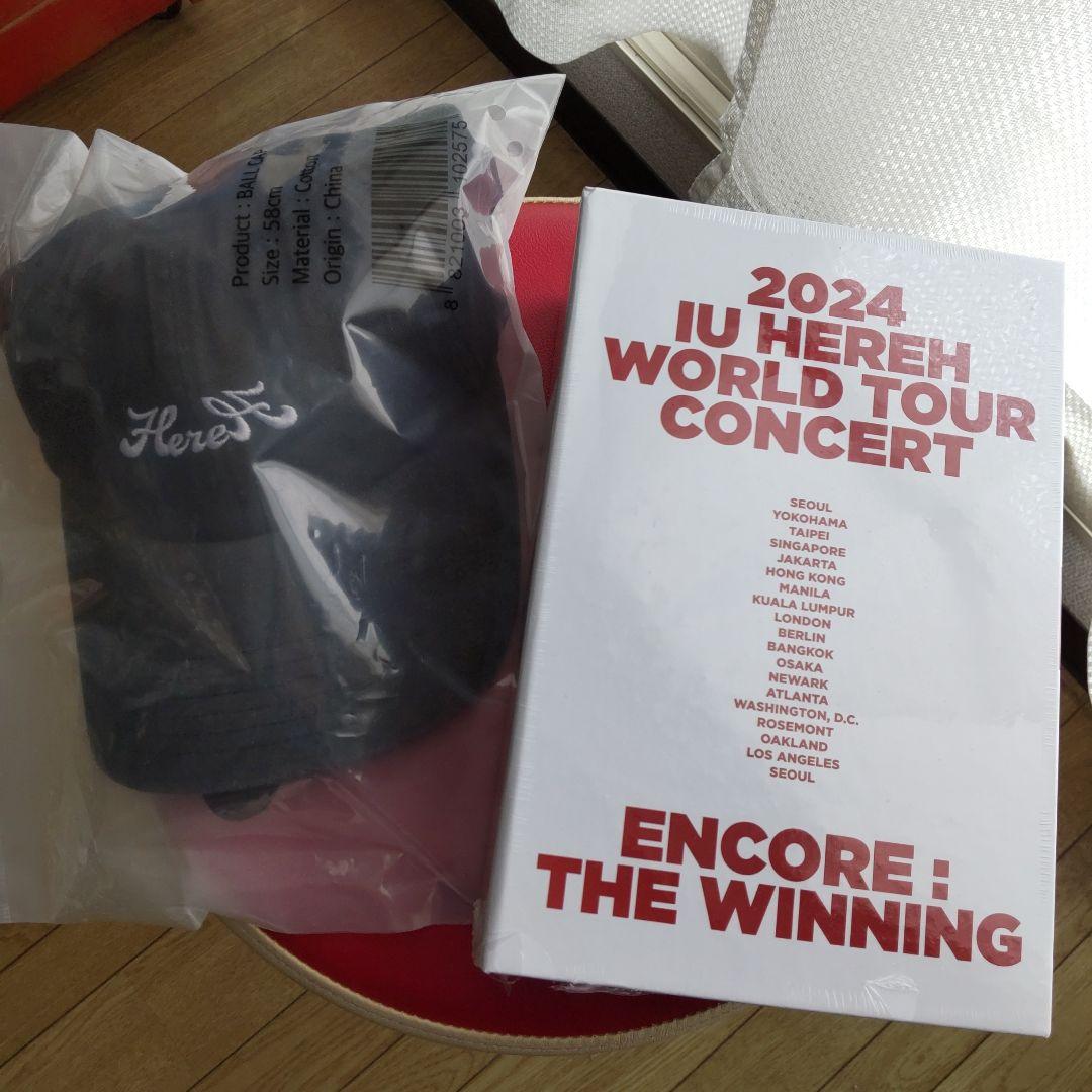 2024 IU HEREH WORLD TOUR CONCERT + キャップ