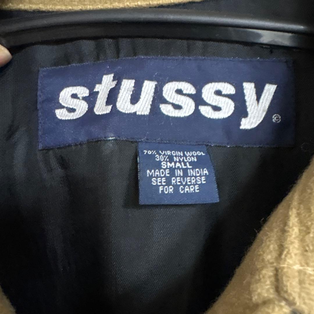 ヴィンテージ　stussy ベージュ ウールジャケット S