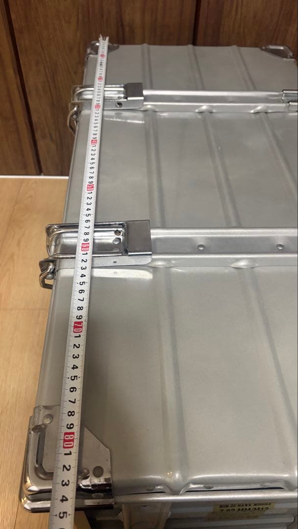 アルミコンテナ　折り畳み　レア